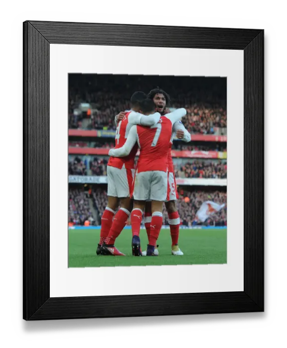 Framed Print : Alexis Sanchez's Goal: Arsenal's Victory Against AFC Bournemouth (2016 / 17) Framed Print : Alexis Sanchez's Goal: Arsenal's Victory Against AFC Bournemouth (2016 / 17)