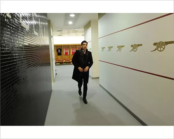 Arsenal Football Club: Hector Bellerin in the Home Changing Room - Arsenal vs AFC Bournemouth, Premier League 2016 / 17
