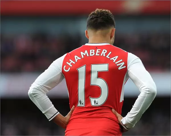 Alex Oxlade-Chamberlain in Action for Arsenal vs AFC Bournemouth, Premier League 2016 / 17