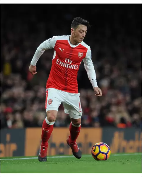 Mesut Ozil in Action: Arsenal vs AFC Bournemouth, Premier League 2016 / 17