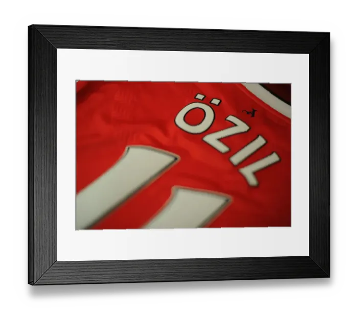 Framed Print : Mesut Ozil: Arsenal Star Ready for Action against AFC Bournemouth, 2016 / 17 Premier League Framed Print : Mesut Ozil: Arsenal Star Ready for Action against AFC Bournemouth, 2016 / 17 Premier League