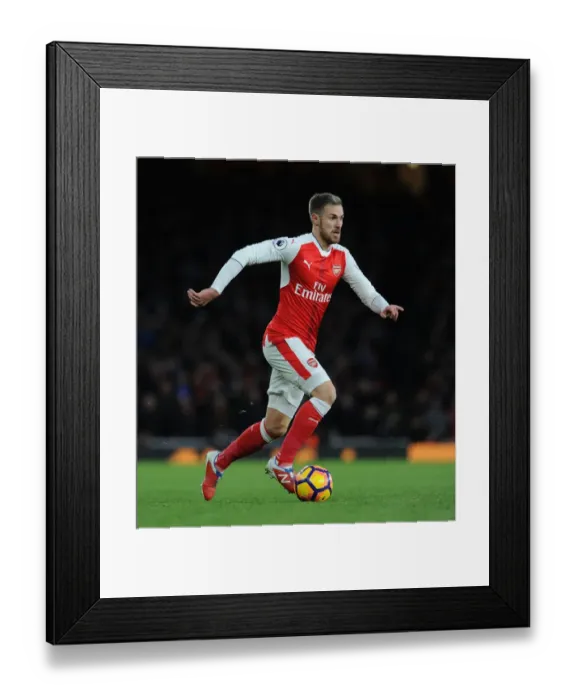 Framed Print : Aaron Ramsey in Action: Arsenal vs AFC Bournemouth, Premier League 2016 / 17 Framed Print : Aaron Ramsey in Action: Arsenal vs AFC Bournemouth, Premier League 2016 / 17