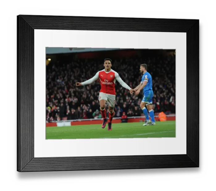 Framed Print : Alexis Sanchez's Brace: Arsenal's Victory Over AFC Bournemouth (2016 / 17) Framed Print : Alexis Sanchez's Brace: Arsenal's Victory Over AFC Bournemouth (2016 / 17)