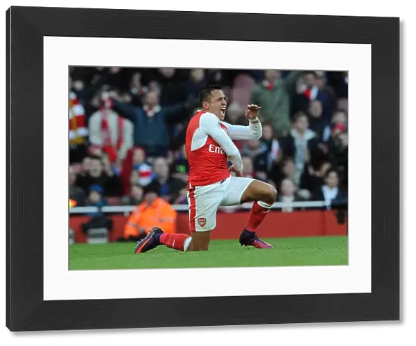 Alexis Sanchez in Action: Arsenal vs AFC Bournemouth, Premier League 2016 / 17