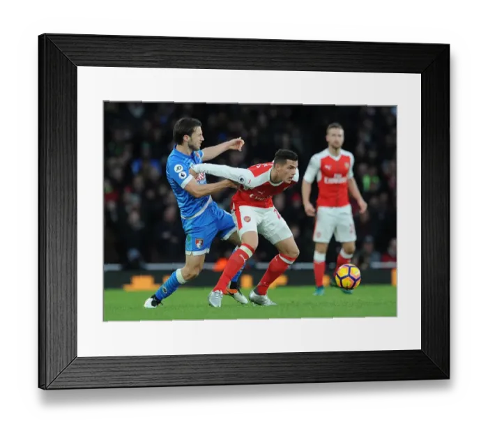 Framed Print : Xhaka vs Arter: Battle in Midfield - Arsenal vs AFC Bournemouth, Premier League 2016 / 17 Framed Print : Xhaka vs Arter: Battle in Midfield - Arsenal vs AFC Bournemouth, Premier League 2016 / 17