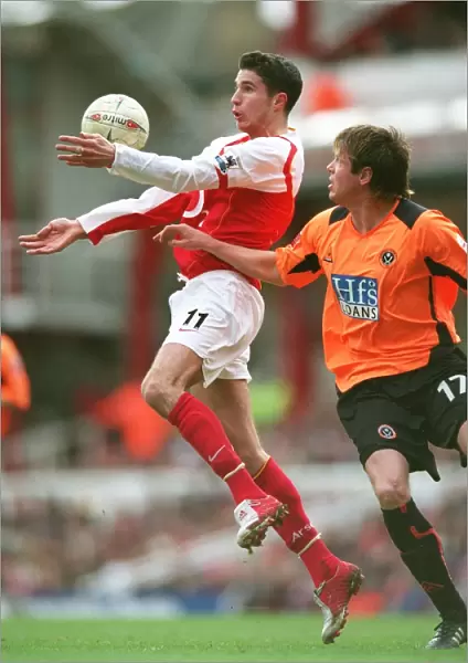 Robin van Persie (Arsenal) Leigh Bromby (Shef Utd)