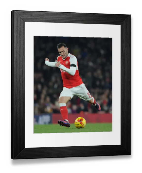 Framed Print : Arsenal vs Southampton: EFL Cup Quarter-Final Battle at Emirates Stadium