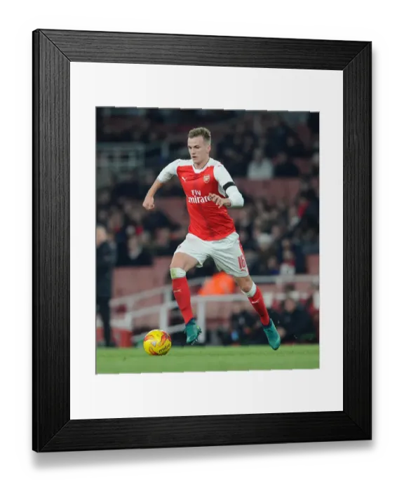 Framed Print : Arsenal's Defensive Woes: Rob Holding and Southampton's 2-0 EFL Cup Quarterfinal Victory (30 / 11 / 16)