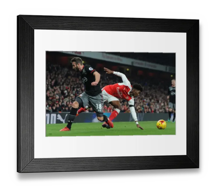Framed Print : Maitland-Niles and McQueen Shine as Southampton Tops Arsenal in EFL Cup Quarterfinal Framed Print : Maitland-Niles and McQueen Shine as Southampton Tops Arsenal in EFL Cup Quarterfinal