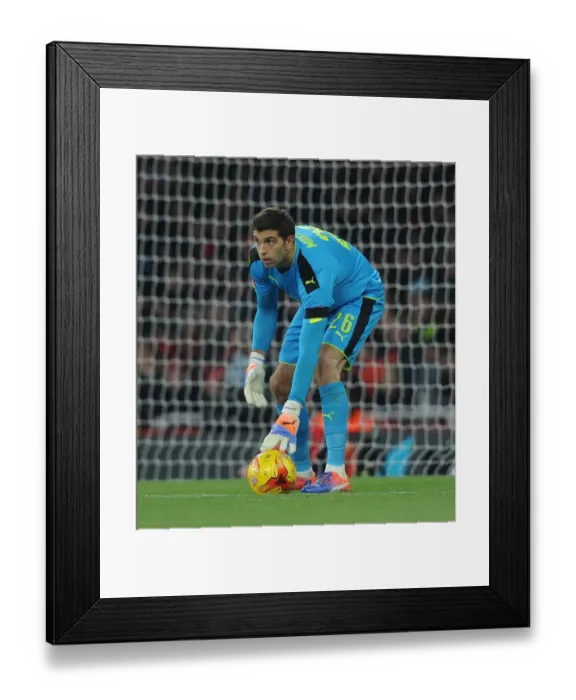 Framed Print : Emiliano Martinez: Arsenal's EFL Cup Hero vs. Southampton (November 2016)