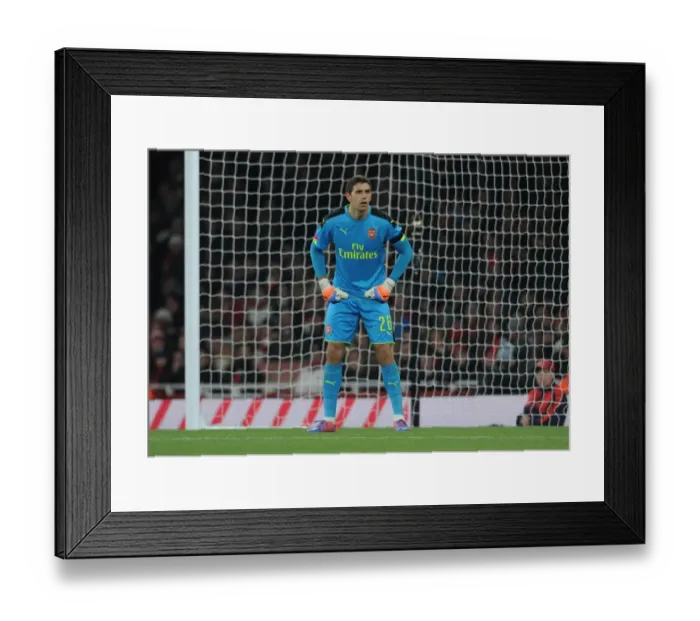Framed Print : Emiliano Martinez: Arsenal's EFL Cup Hero vs Southampton (2016-17)