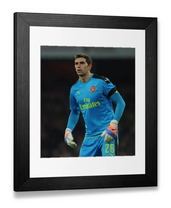 Framed Print : Emiliano Martinez: Arsenal's EFL Cup Hero vs. Southampton (2016-17)
