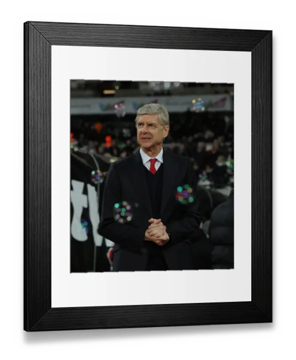 Framed Print : Arsene Wenger Before Arsenal vs. West Ham United, Premier League 2016-17 Framed Print : Arsene Wenger Before Arsenal vs. West Ham United, Premier League 2016-17