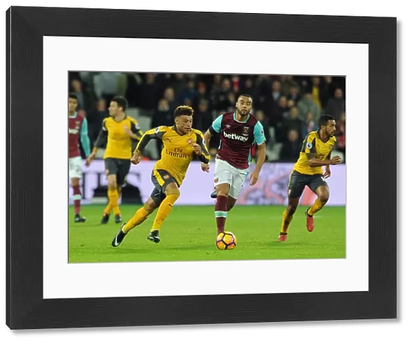 Alex Oxlade-Chamberlain (Arsenal) Winston Reid (West Ham). West Ham United 1: 5 Arsenal