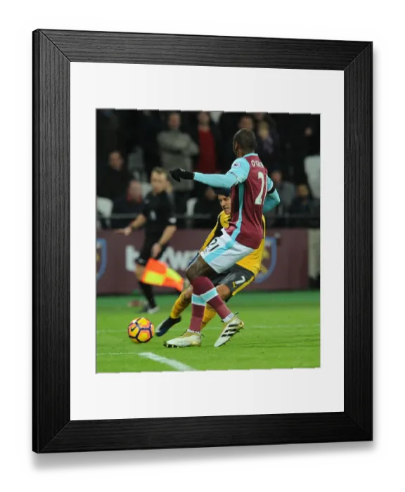 Framed Print : Alexis Sanchez Scores Second Goal for Arsenal Against West Ham United, Pedro Obiag Interferes Framed Print : Alexis Sanchez Scores Second Goal for Arsenal Against West Ham United, Pedro Obiag Interferes