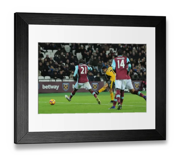 Framed Print : Alexis Sanchez's Brace: Arsenal's Triumph over West Ham United, Premier League 2016-17 Framed Print : Alexis Sanchez's Brace: Arsenal's Triumph over West Ham United, Premier League 2016-17