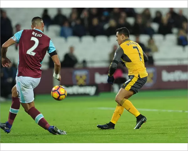 Alexis Sanchez Scores Thrilling Fifth Goal Against Winston Reid in West Ham vs Arsenal Premier League Clash