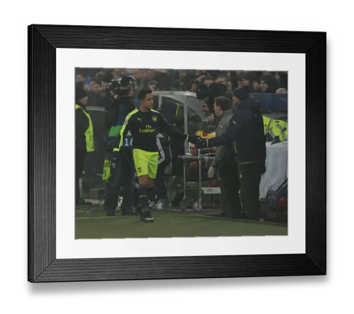 Framed Print : Alexis Sanchez Bids Farewell: FC Basel vs. Arsenal, UEFA Champions League, December 2016 Framed Print : Alexis Sanchez Bids Farewell: FC Basel vs. Arsenal, UEFA Champions League, December 2016