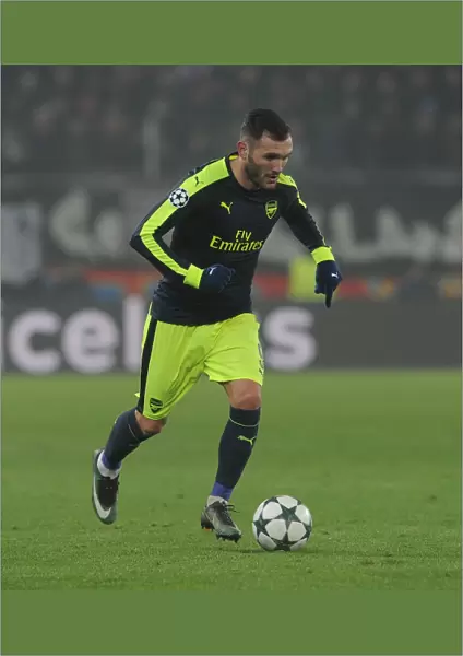 Lucas Perez in Action: Arsenal vs. FC Basel - UEFA Champions League (2016-17)