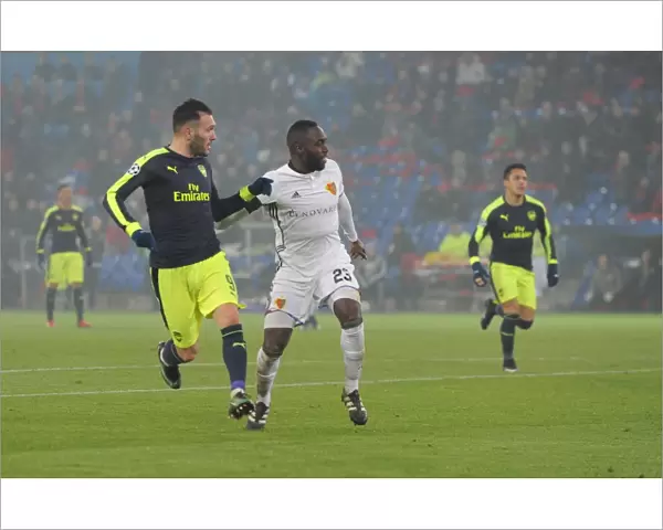 Lucas Perez Scores Arsenal's Third Goal Against FC Basel in 2016-17 UEFA Champions League