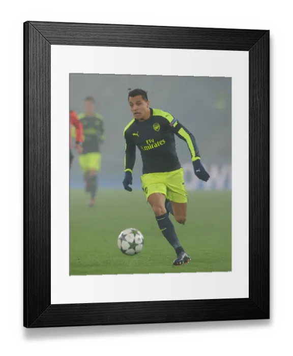 Framed Print : Alexis Sanchez vs. FC Basel: Arsenal's Star Forward Faces Off in UEFA Champions League Showdown Framed Print : Alexis Sanchez vs. FC Basel: Arsenal's Star Forward Faces Off in UEFA Champions League Showdown