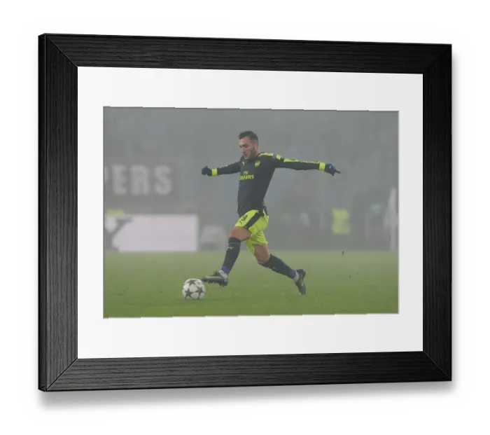 Framed Print : Lucas Perez (Arsenal). FC Basel 1: 4 Arsenal Framed Print : Lucas Perez (Arsenal). FC Basel 1: 4 Arsenal