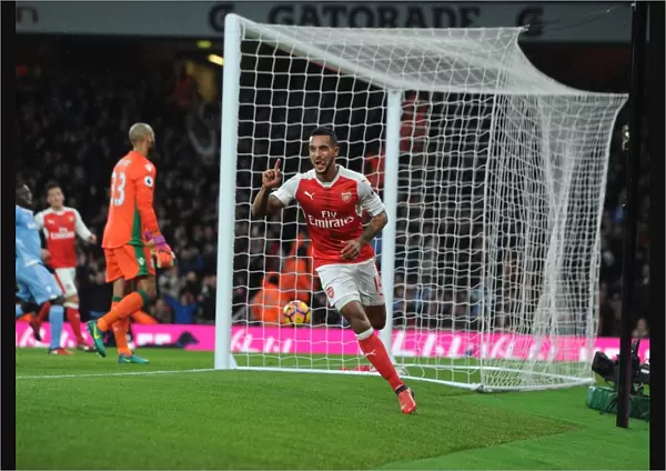 Theo Walcott's Thrilling Goal: Arsenal's Victory Against Stoke City, Premier League 2016-17