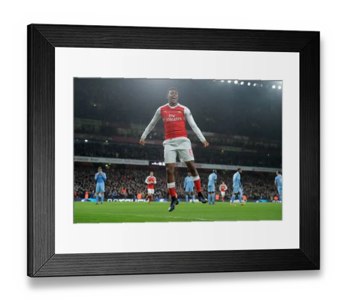 Framed Print : Iwobi's Third: Arsenal's Triumph over Stoke City (2016-17) Framed Print : Iwobi's Third: Arsenal's Triumph over Stoke City (2016-17)