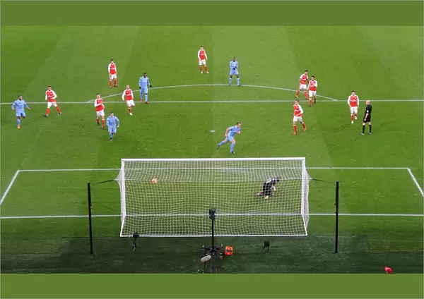 Charlie Adam Scores for Stoke Against Arsenal in Premier League Clash