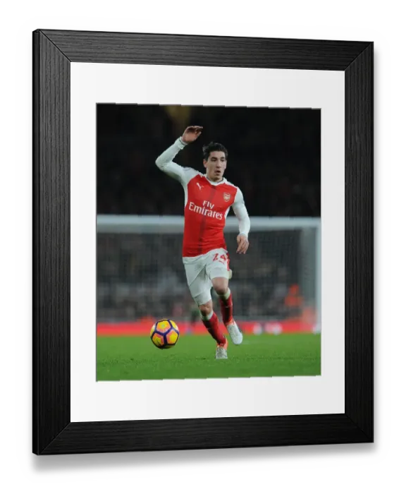 Framed Print : Hector Bellerin in Action: Arsenal vs Stoke City, Premier League 2016-17 Framed Print : Hector Bellerin in Action: Arsenal vs Stoke City, Premier League 2016-17