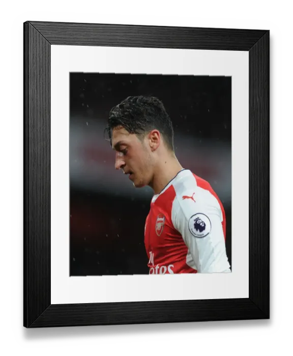 Framed Print : Mesut Ozil in Action: Arsenal vs Stoke City, Premier League 2016-17 Framed Print : Mesut Ozil in Action: Arsenal vs Stoke City, Premier League 2016-17