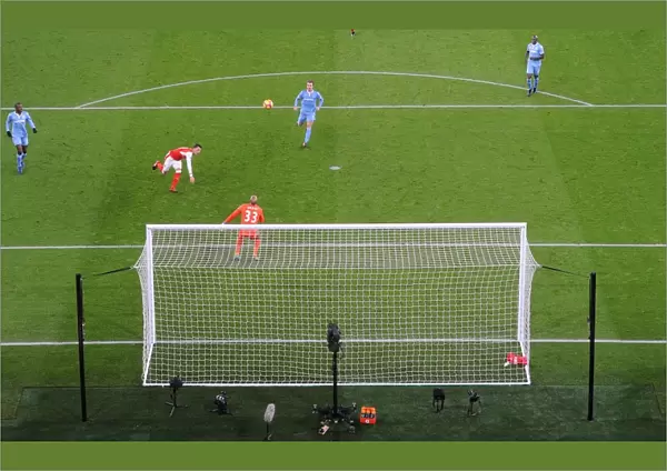 Mesut Ozil Scores Arsenal's Second Goal Against Stoke City (Premier League 2016-17)