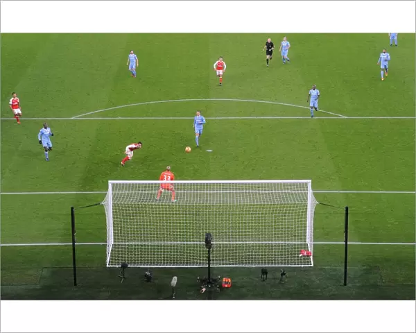 Mesut Ozil Scores Arsenal's Second Goal Against Stoke City, Premier League 2016-17