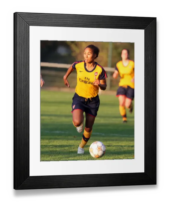 Framed Print : Arsenal Ladies v Neulengbach 2008-9 Framed Print : Arsenal Ladies v Neulengbach 2008-9