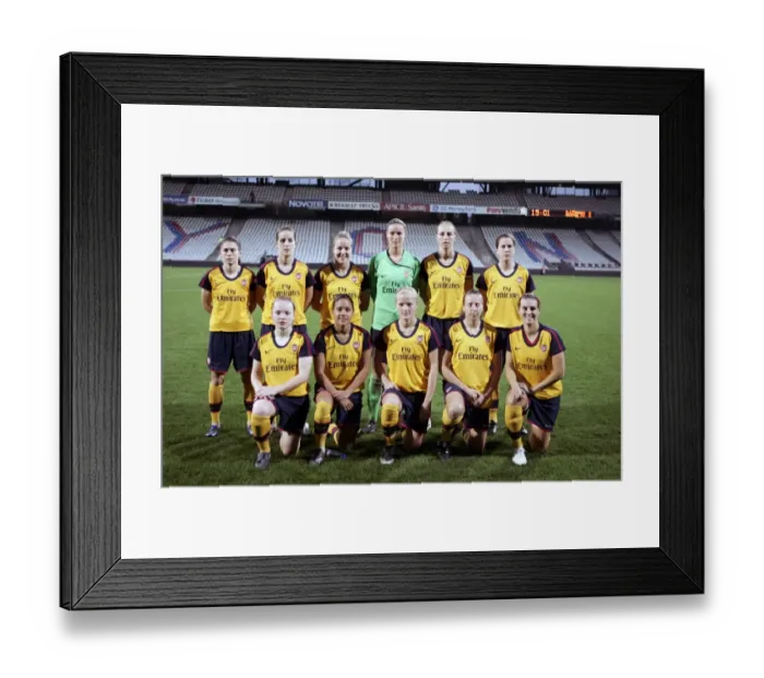 Framed Print : Arsenal Ladies Framed Print : Arsenal Ladies