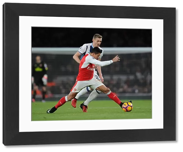 Arsenal vs. West Bromwich Albion: Alexis Sanchez Faces Darren Fletcher in Premier League Clash (December 2016)