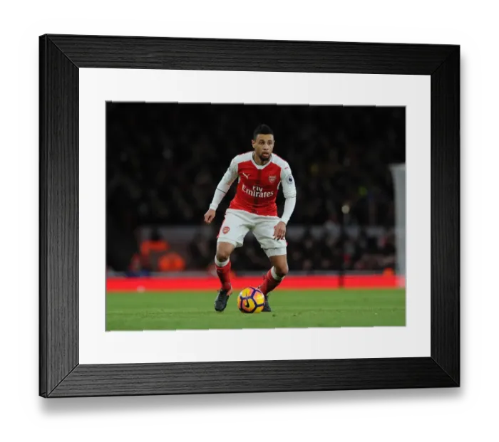Framed Print : Francis Coquelin: Arsenal's Midfield Warrior vs West Bromwich Albion (2016-17)