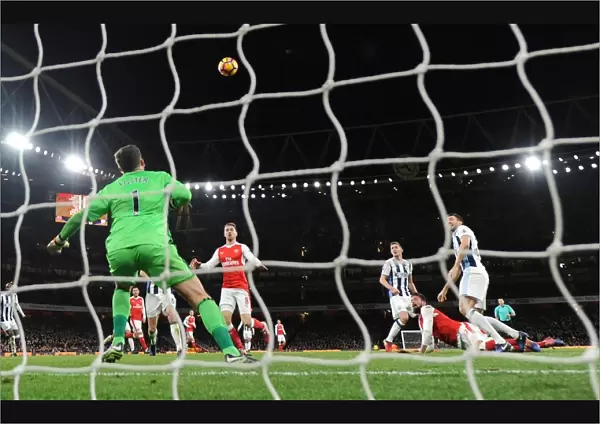 Olivier Giroud Scores the Winner: Arsenal vs. West Bromwich Albion, Premier League, 2016-17