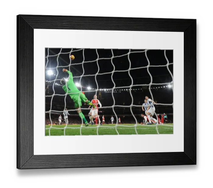 Framed Print : Olivier Giroud Scores the Winning Goal: Arsenal vs. West Bromwich Albion, Premier League 2016-17 Framed Print : Olivier Giroud Scores the Winning Goal: Arsenal vs. West Bromwich Albion, Premier League 2016-17