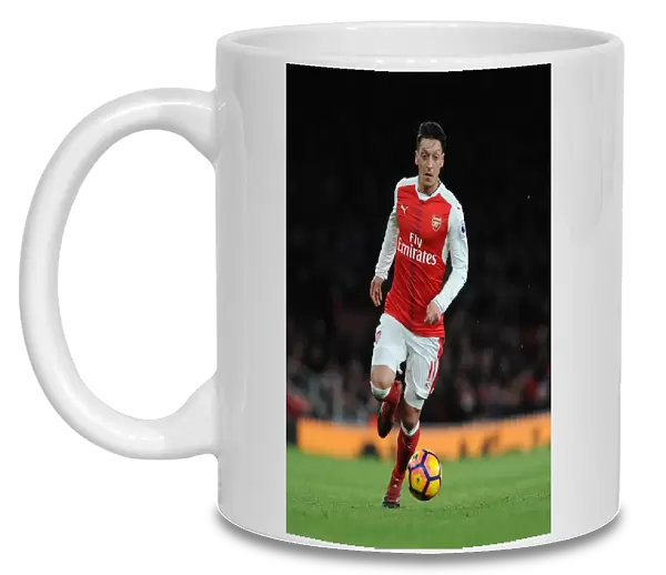 Mesut Ozil (Arsenal). Arsenal 1: 0 West Bromwich Albion. Premier League. Emirates Stadium