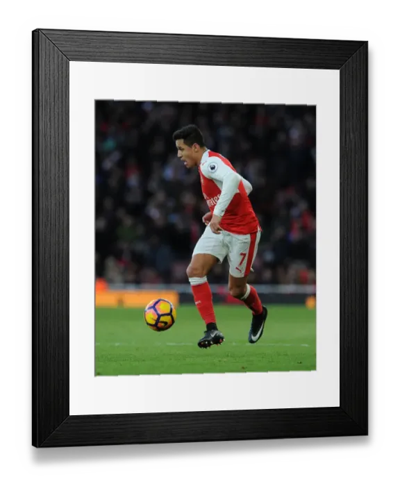 Framed Print : Alexis Sanchez in Action: Arsenal vs West Bromwich Albion, Premier League 2016-17 Framed Print : Alexis Sanchez in Action: Arsenal vs West Bromwich Albion, Premier League 2016-17