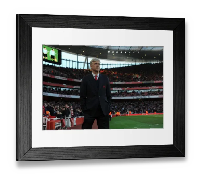 Framed Print : Arsene Wenger: Arsenal Manager Before Arsenal vs. West Bromwich Albion, Premier League 2016-17 Framed Print : Arsene Wenger: Arsenal Manager Before Arsenal vs. West Bromwich Albion, Premier League 2016-17
