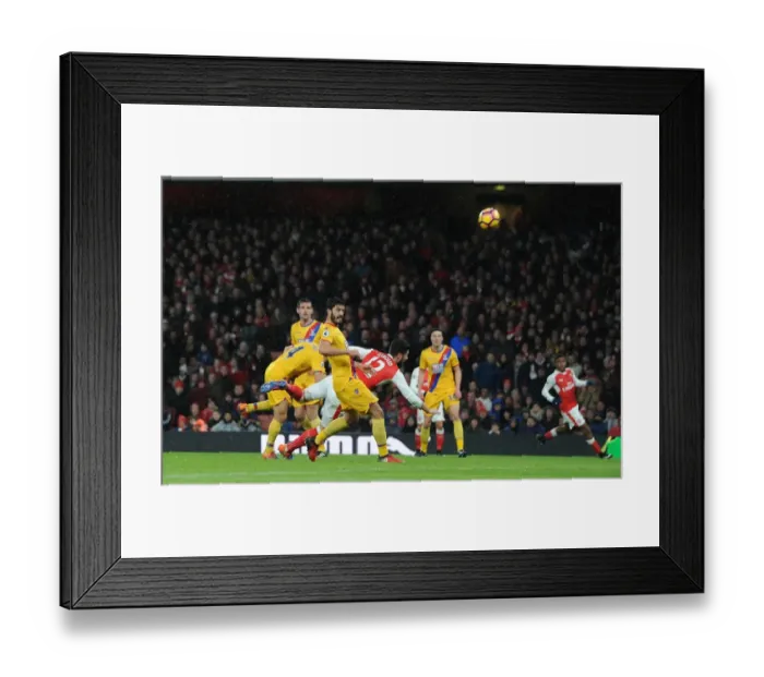 Framed Print : Olivier Giroud Scores the Winner: Arsenal vs. Crystal Palace, Premier League 2016-17 Framed Print : Olivier Giroud Scores the Winner: Arsenal vs. Crystal Palace, Premier League 2016-17