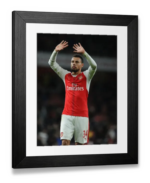 Framed Print : Arsenal's Francis Coquelin Post-Match at Emirates Stadium After Arsenal vs Crystal Palace (2016-17) Framed Print : Arsenal's Francis Coquelin Post-Match at Emirates Stadium After Arsenal vs Crystal Palace (2016-17)