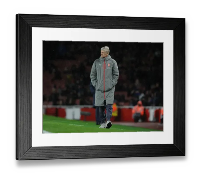 Framed Print : Arsene Wenger Leads Arsenal Against Crystal Palace in Premier League Clash (2016-17) Framed Print : Arsene Wenger Leads Arsenal Against Crystal Palace in Premier League Clash (2016-17)