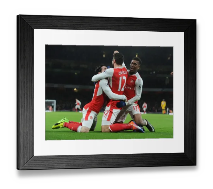 Framed Print : Arsenal's Olivier Giroud Scores First Goal of 2017 Against Crystal Palace Framed Print : Arsenal's Olivier Giroud Scores First Goal of 2017 Against Crystal Palace