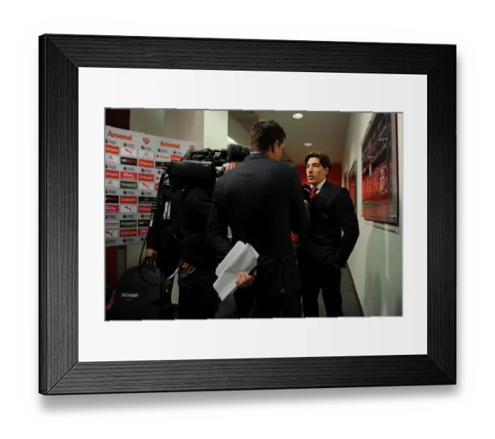 Framed Print : Hector Bellerin: Arsenal Star's Pre-Match Interview Ahead of Arsenal v Crystal Palace Clash (January 2017) Framed Print : Hector Bellerin: Arsenal Star's Pre-Match Interview Ahead of Arsenal v Crystal Palace Clash (January 2017)