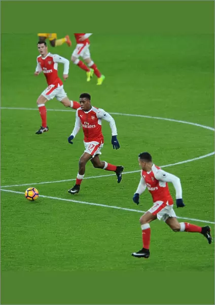 Alex Iwobi in Action: Arsenal vs. Crystal Palace, Premier League 2016-17