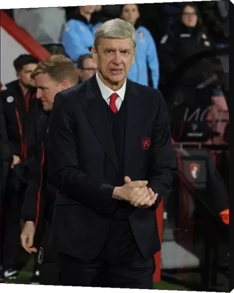 Arsene Wenger: Arsenal Manager at AFC Bournemouth's Vitality Stadium, Premier League 2016-17