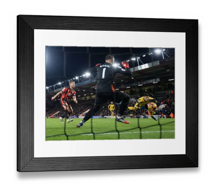 Framed Print : Alexis Sanchez Scores First Goal: Arsenal Triumphs over AFC Bournemouth in the 2016-17 Premier League Framed Print : Alexis Sanchez Scores First Goal: Arsenal Triumphs over AFC Bournemouth in the 2016-17 Premier League